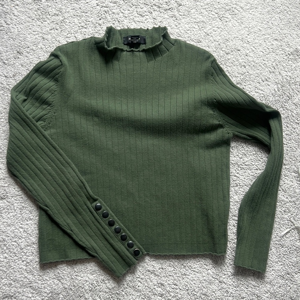 Green sweater, 2x, Old Navy, never worn